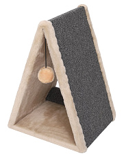 Cat House Когтеточка треугольная, 55 см, ковролин